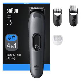 Zastřihovač multifunkční Braun AIO3500 šedý

 obrázek produktu 1 z 6
