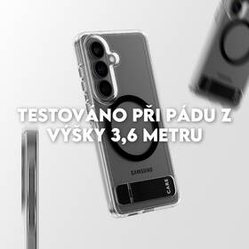 Kryt na mobil PanzerGlass CARE KickStand na Samsung Galaxy S26 černý/průhledný

 obrázek produktu 4 z 9