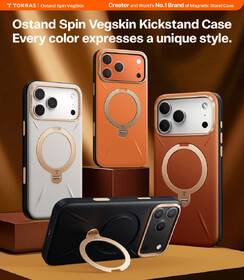Kryt na mobil Torras Ostand Q3 Vegskin na Apple iPhone 17 Pro Max šedý

 obrázek produktu 6 z 6