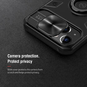 Kryt na mobil Nillkin CamShield Armor na Apple iPhone 13 černý

 obrázek produktu 4 z 4