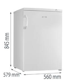 Mraznička Gorenje F49DPW bílá barva
