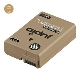 Baterie Jupio EN-EL14A ULTRA C 1200 mAh, USB-C (Nikon) hnědá

 obrázek produktu 2 z 3