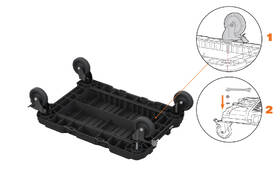 Přepravní vozík Keter ROC Pro Gear 2.0 262828 

 obrázek produktu 2 z 4