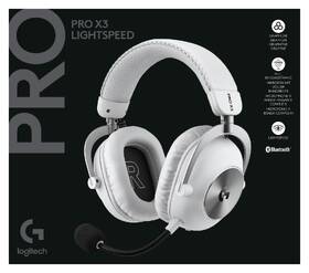 Headset Logitech PRO X3 LIGHTSPEED Wireless bílý

 obrázek produktu 8 z 17