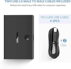 Redukce UGREEN USB 2.0 Sharing Switch 2x1 černá

 obrázek produktu 6 z 7
