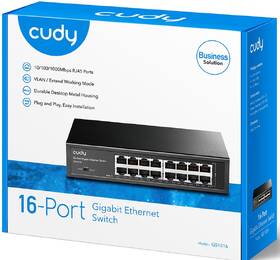 Switch Cudy GS1016 černý

 obrázek produktu 6 z 6