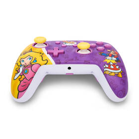 Gamepad PowerA Enhanced Wired - Nintendo Switch - Princess Peach Battle 

 obrázek produktu 4 z 11