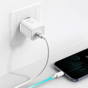 Nabíječka do sítě Baseus Super Si USB-C, 20 W, QC 3.0 bílá

 obrázek produktu 6 z 9