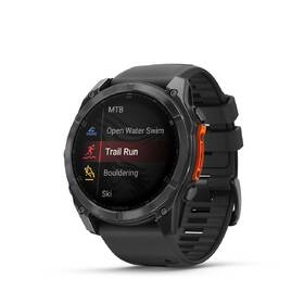 Chytré hodinky Garmin fenix 8 51 mm AMOLED - Slate Gray / Black Silicone Band 

 obrázek produktu 4 z 15