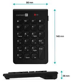 Klávesnice Connect IT NumCalc černá

 obrázek produktu 4 z 6