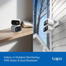IP kamera TP-Link Tapo TC34 2K Dual-lens bílá

 obrázek produktu 7 z 12