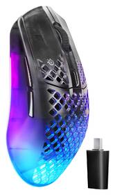 Myš SteelSeries Aerox 3 Wireless Gen 2 - Shadow černá

 obrázek produktu 2 z 8