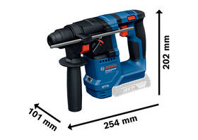 Kladivo vrtací Bosch Professional GBH 18V-18 (bez baterie) 

 obrázek produktu 1 z 10