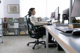 Ergonomická židle LiberNovo Omni Pro Graphite, 48cm grafitová

 obrázek produktu 14 z 19