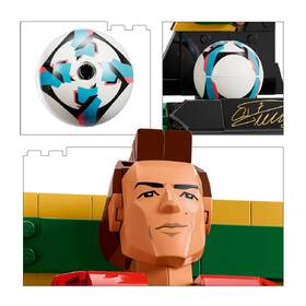 Stavebnice LEGO® Editions 43016 Cristiano Ronaldo – Fotbalová legenda 

 obrázek produktu 3 z 9