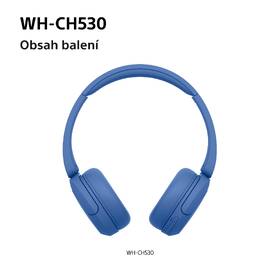 Sluchátka Sony WH-CH530 modrá

 obrázek produktu 15 z 15