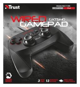 Gamepad Trust GXT 540 Wired pro PC, PS3 černý

 obrázek produktu 5 z 5
