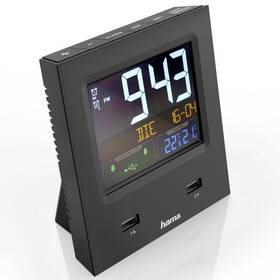 Budík Hama Dual-USB černý

 obrázek produktu 2 z 5