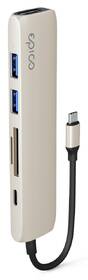 USB Hub Epico 6in1 Aluminium Hub 8K with USB-C bílý

 obrázek produktu 3 z 4