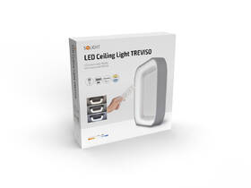 Stropní svítidlo Solight čtvercové Treviso, 48W, 2880lm, stmívatelné, dálkové ovládání šedé

 obrázek produktu 7 z 7