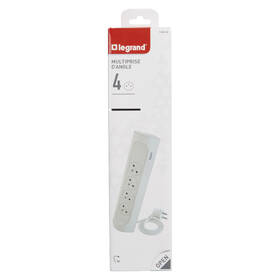 Kabel prodlužovací Legrand 4x zásuvka, 1m bílý

 obrázek produktu 5 z 7