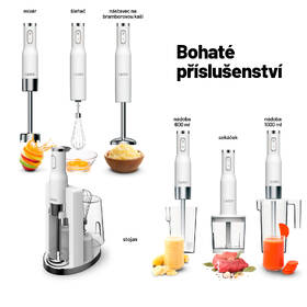 Ponorný mixér Lauben Stick Blender 800AT 

 obrázek produktu 2 z 7