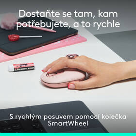 Klávesnice s myší Logitech POP ICON, US layout růžová

 obrázek produktu 5 z 10