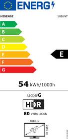 Televize Hisense 50E6NT 
 Televize Hisense 50E6NT