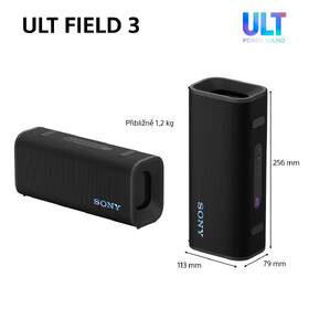 Přenosný reproduktor Sony ULT FIELD 3 černý

 obrázek produktu 1 z 18