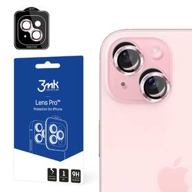 Ochranné sklo čočky fotoaparátu 3mk Lens Protection Pro na Apple iPhone 15 růžové

 obrázek produktu 1 z 1