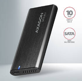 Externí rámeček Axagon RAW box USB-C 3.2 Gen 2, M.2 SATA SSD černý

 obrázek produktu 1 z 9