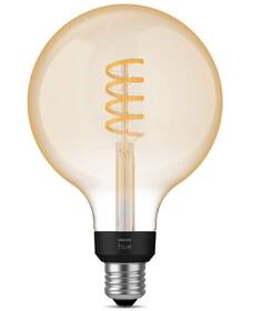Chytrá žárovka Philips Bluetooth, filament G125, 7W, E27, White Ambiance 

 obrázek produktu 2 z 7