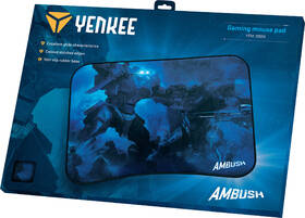 Podložka pod myš YENKEE YPM 3009 Ambush, 40 x 30 cm černá/modrá

 obrázek produktu 3 z 3