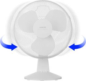 Ventilátor stolní Sencor SFE 4010WH 

 obrázek produktu 2 z 9