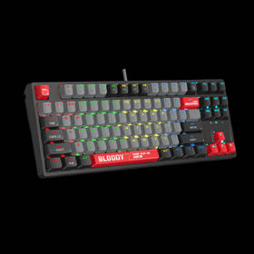 Klávesnice A4Tech Bloody S87 TKL, Red Switch, USB, CZ/SK layout černá

 obrázek produktu 2 z 4