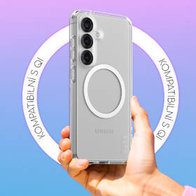 Kryt na mobil PanzerGlass CARE Urban Combat Qi na Samsung Galaxy S25 bílý/průhledný

 obrázek produktu 6 z 10