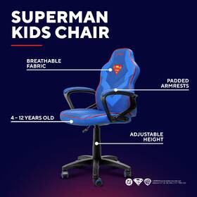 Herní židle Trust GXT 703SM REVVO Kids Superman modrá

 obrázek produktu 4 z 8