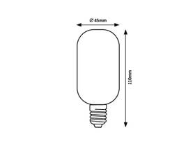 Žárovka LED Rabalux Filament E27, 4W, 3 000 K 

 obrázek produktu 2 z 2