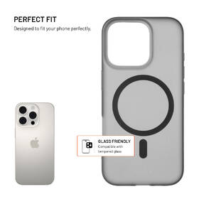 Kryt na mobil FIXED TPU gelový MagStory s podporou MagSafe na Apple iPhone 15 Pro černý

 obrázek produktu 1 z 6