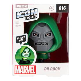 Dekorativní LED Paladone Icon Light Marvel - Dr. Doom černé/bílé/zelené

 obrázek produktu 2 z 2