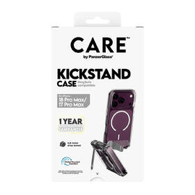 Kryt na mobil PanzerGlass CARE na Apple iPhone 18 Pro Max / 17 Pro Max Kickstand MagSafe průhledný

 obrázek produktu 4 z 4