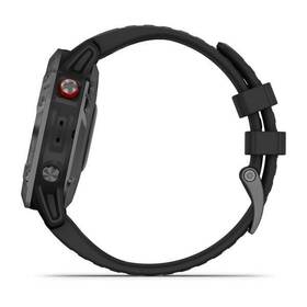 Chytré hodinky Garmin fenix6 PRO Solar - Gray/Black Band (MAP/Music) 

 obrázek produktu 5 z 6