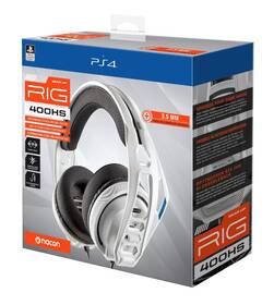 Headset Nacon RIG 400HS pro PS4, PS5 bílý

 obrázek produktu 3 z 3