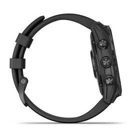 Chytré hodinky Garmin fenix 7 Solar - Gray/Black Silicone Band 

 obrázek produktu 9 z 10