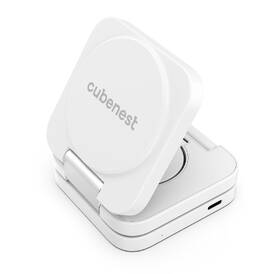 Bezdrátová nabíječka Cubenest E310 3v1 s MagSafe bílá

 obrázek produktu 7 z 12