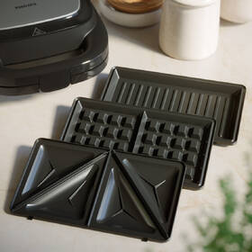 Sendvičovač Philips HD2350/80 černá barva
