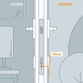 Adaptér Netatmo Doorlock, prodloužení zámku 50mm stříbrný

 obrázek produktu 4 z 5