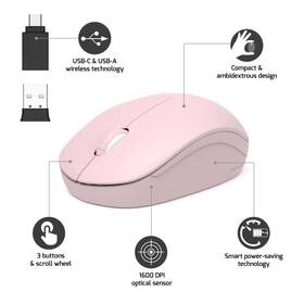 Myš PORT CONNECT Wireless Collection růžová

 obrázek produktu 6 z 8
