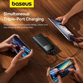Powerbanka Baseus Star-Lord 30000mAh 30W USB/USB-C černá

 obrázek produktu 13 z 16