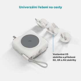 Powerbanka Epico UltraPack Travel 3in1 Mag+ 10000mAh bílá

 obrázek produktu 15 z 17